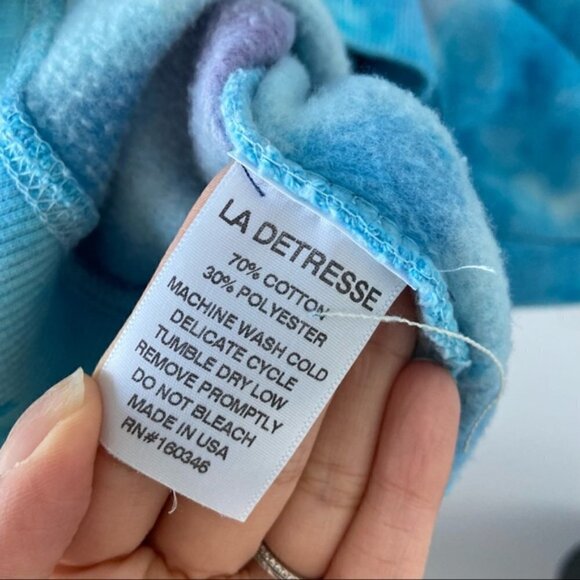 La Detresse blue blueberry mystic slevless pullover - Picture 5 of 7